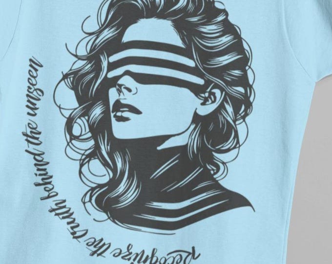 Woman with scarf - Look with your heart, the super cool design reflects your style