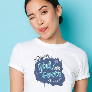 GIRL POWER - The cool girl motif XOXO hug and kisses
