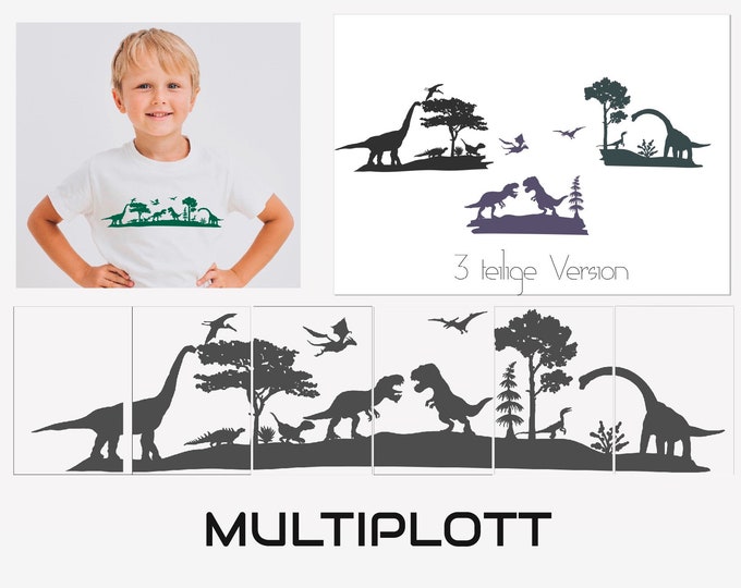DINO MULTIPLOTT Complete Set, from Tea Light to Wall Tattoo, all in one package