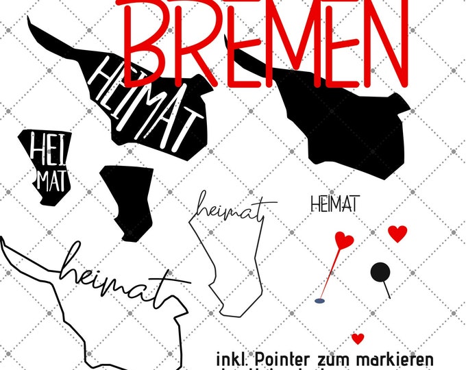 HEIMAT - Bremen - 3 motives Federal states