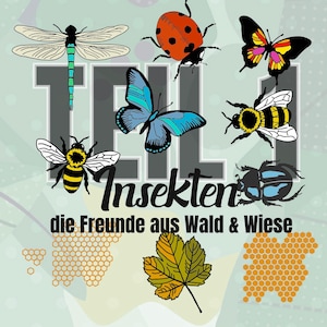 Insects- PART 1 - the friends from forest and meadow