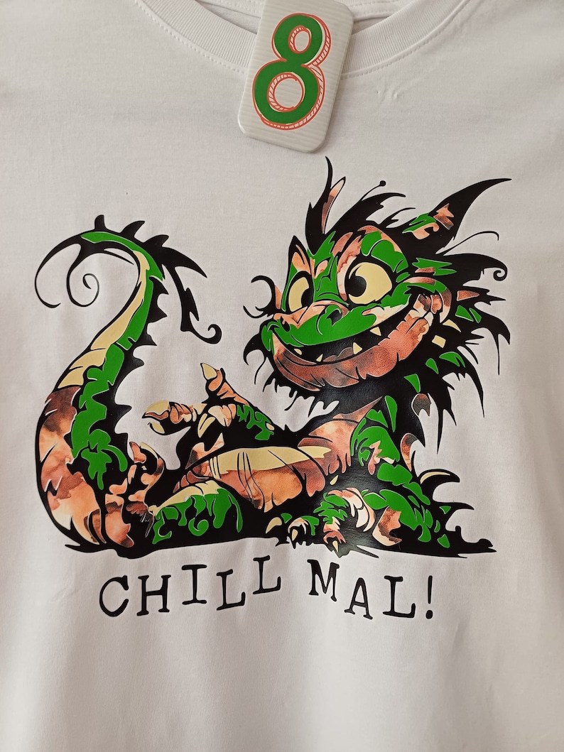 CHILL DRACHE der verrückte Drache mit vielen Sprüchen Bild 1