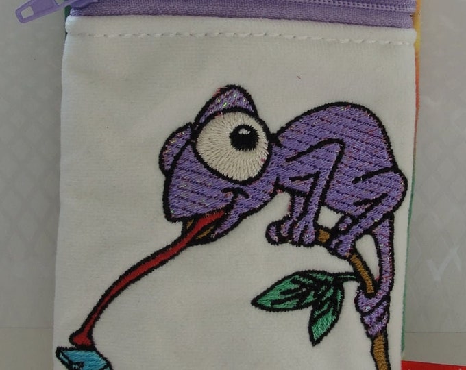 Chameleon School - Embroidery File - 10x10 18x13