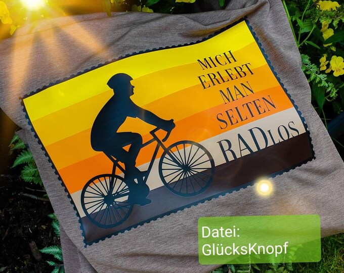 RADlos SET slide file+card of GlücksKnopf