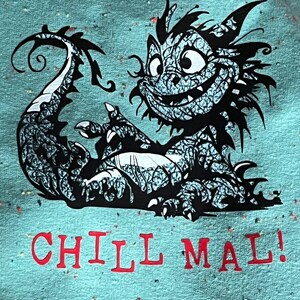 CHILL DRACHE der verrückte Drache mit vielen Sprüchen Bild 9