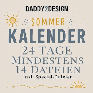 SOMMARKALENDER 14 filer Börjar 2 augusti 2026