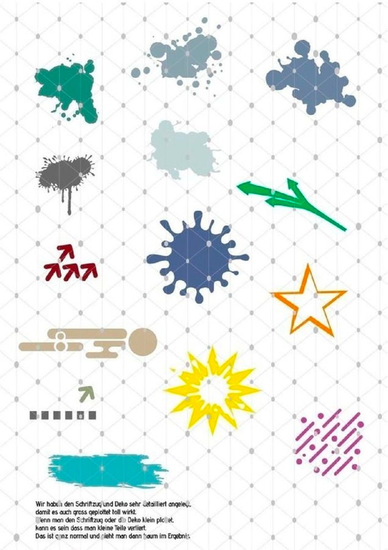 5 x TISCHTENNIS Shadow including Trash and Splash Deco image 4