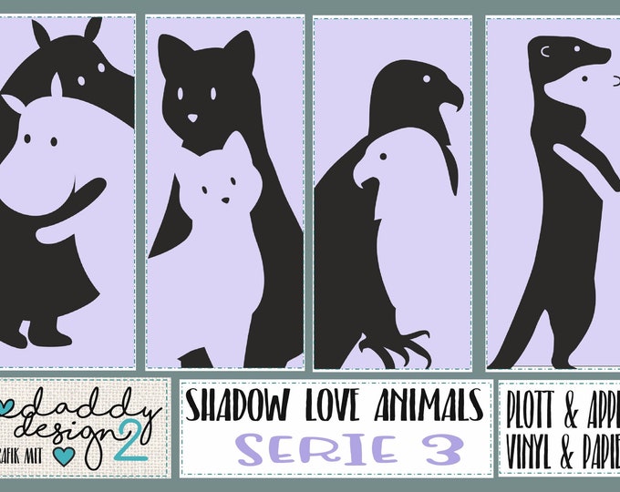 APPLI Shadow Love 3 Hippos Cats 2 Eagle Dino Meerkats