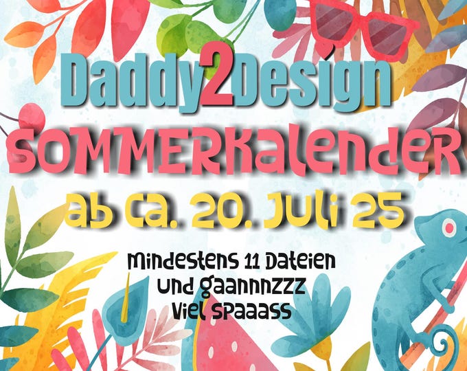 SUMMER CALENDAR 2025 11 motifs