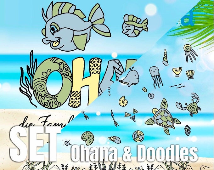 Under the sea HAWAII - SPARSET Ohana and Doodles