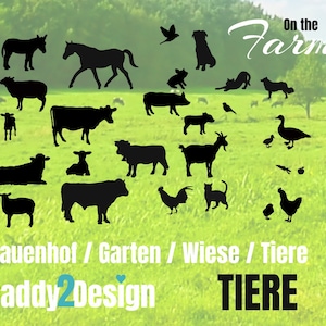 Farm Garden Meadow Pasture MEGA MULTIPLOTT ANIMALS
