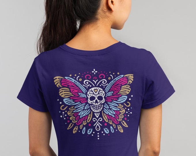 Butterfly Skull Skull Butterfly