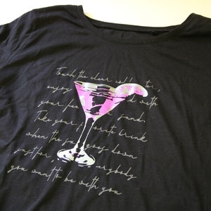 Cocktail Poem- cool your style motif, with or without text