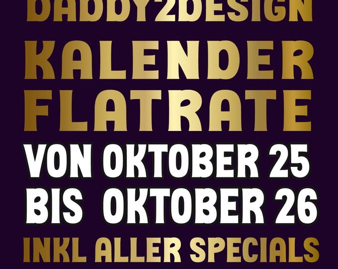 Flat rate 1 year until SEPTEMBER 2026 with all files after autumn Until autumn 2026