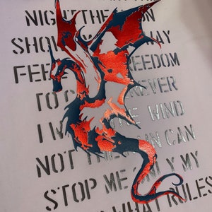 Dragon Poem - dragon poem - cool your style motif not only for cool teens