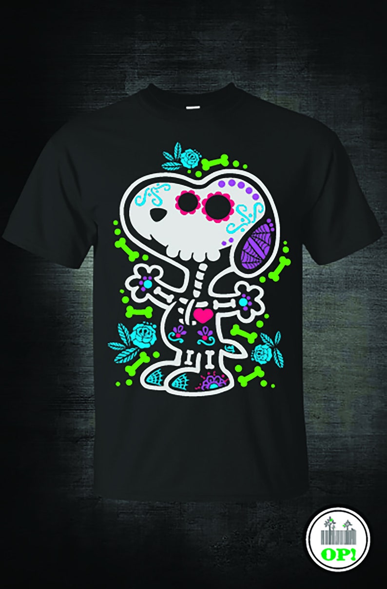 Download Snoopy Schädel Tshirt SVG DXF Vektor Plotter | Etsy