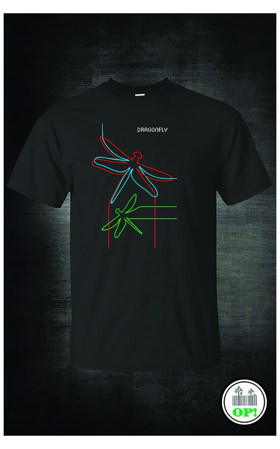 Download Dragonfly Lines Tshirt Svg Dxf Vector Plotter Etsy