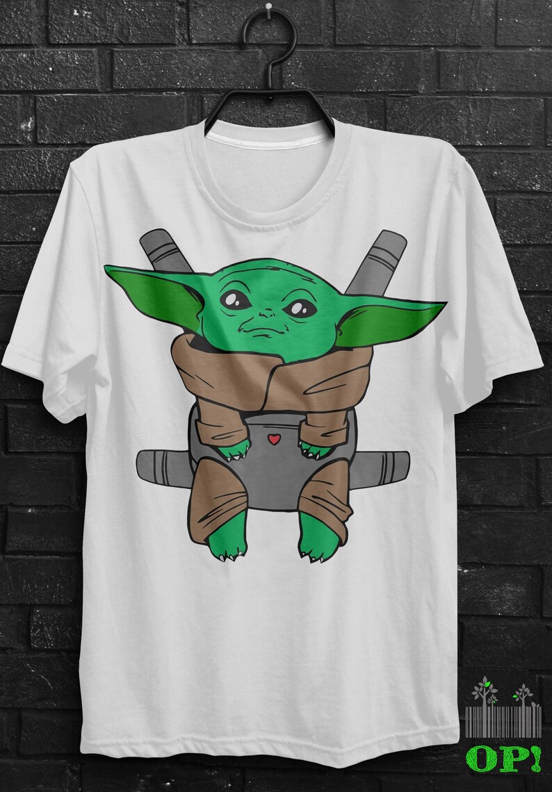 Download Baby Yoda TSHIRT SVG DXF Vektor Plotter | Etsy