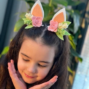 Flower bows -Handmade flower clips-Flower roses-Flower alligator clips