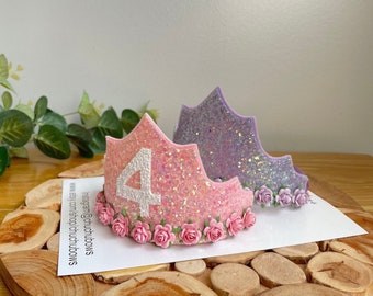 Birthday Tiara-Tiara crown-Birthday crown-Princess crown-Children birthday Tiara- -birthday girls-children birthday Tiara- girls crown-girls