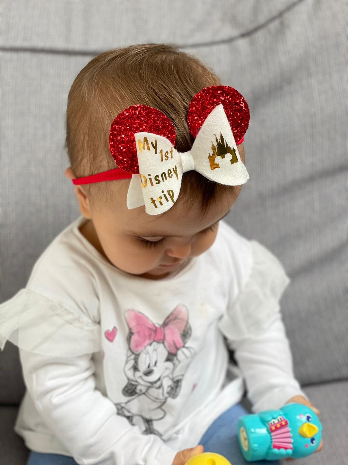 My First Disney Trip-babies Disney Trip-disney Bow-disneyland