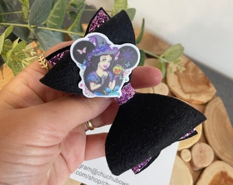 Halloween bow-Hair bow-Halloween hair clip-Halloween headband-Chuchubows