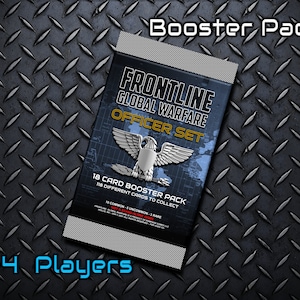 Booster Pack Officier - 18 cartes - Frontline Global Warfare
