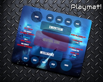 Tapete de juego Prepárate para el impacto