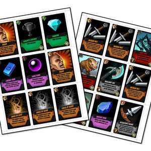The Outcast Guild - Print and Play - Jeu de cartes