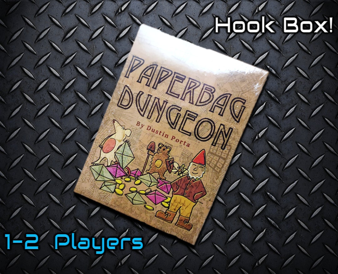 Paperbag Dungeon Card Game Etsy