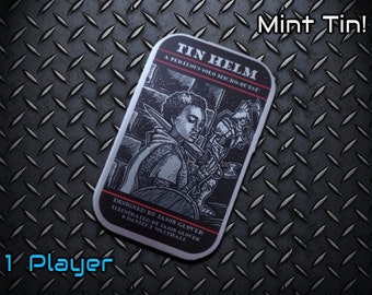 Tin Helm: Solo Game – Mint Tin Medieval Dungeon Crawler