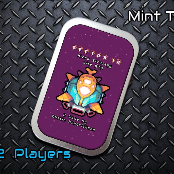 Sector 18 - Juego de lata de menta - Juego espacial