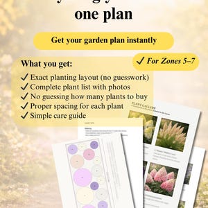 Hydrangea Border Garden Plan PDF | Front Yard 5×2m (16×6 Ft) | Full Sun ...