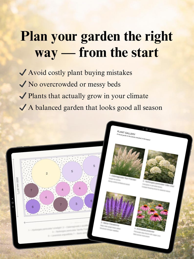 Front Yard Planting Plan PDF | 16×6 Ft (5×2m) Garden Layout | Zones 5–7 ...