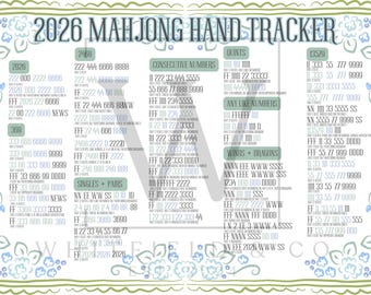 Mahjong Hand Tracker