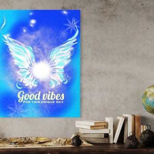 Stampa d'arte murale “Good Vibes” Hahnemühle