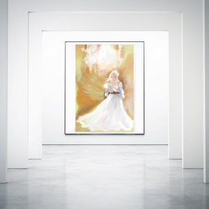 Fine art print "Free Spirit Light" Mural Hahnemühle