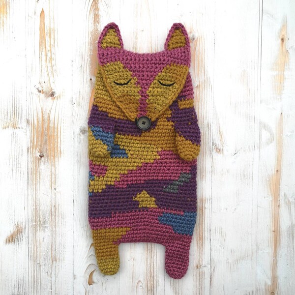 Fox Hot Water Bottle Cover