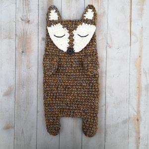Fox Hot Water Bottle Cover // 2 litres // Kids Hot Water Bottle Cover