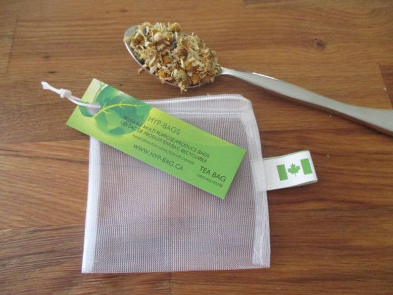 REUSABLE TEA mulling or pickling spice bags Etsy