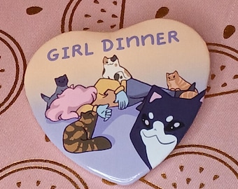 Girl dinner pin