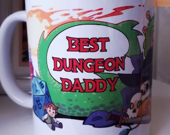 Best dungeon daddy! D&D mug