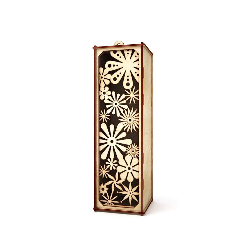 Download Wooden jewelry box vector for CNC svg vector file vector ...