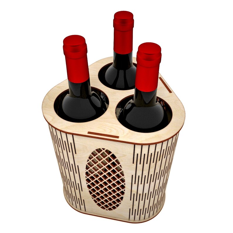 Download Wine box vector for CNC svg vector file vector cut file ...