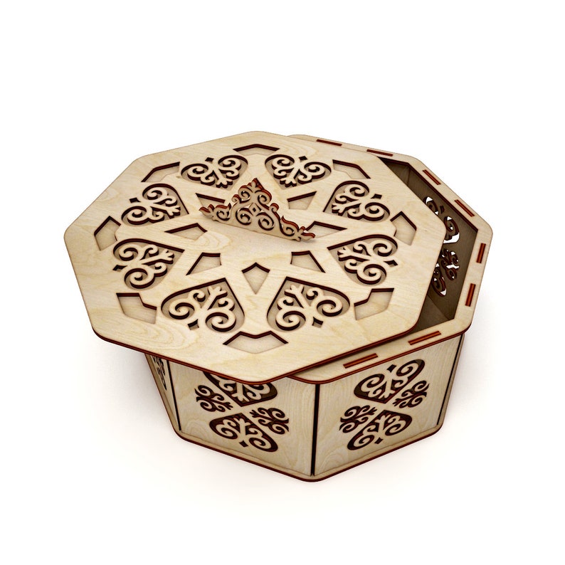 Wooden jewelry box for envelopes vector for CNC svg vector ...