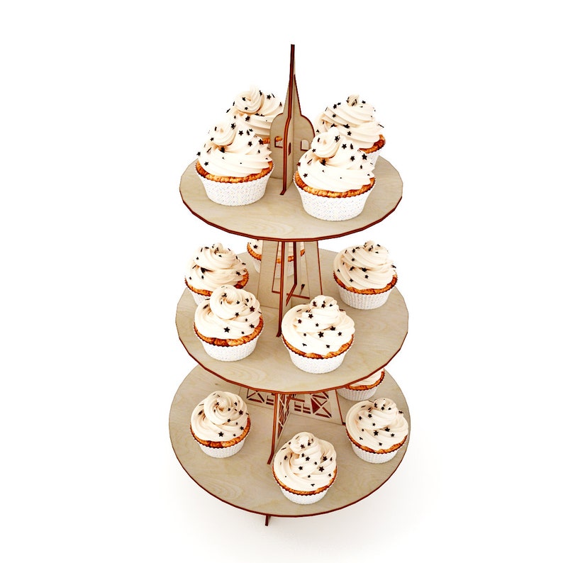 Download Cake stand vector for CNC svg vector file vector cut file ...