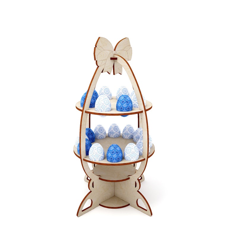 Download Easter egg stand vector for CNC svg vector file vector cut ...