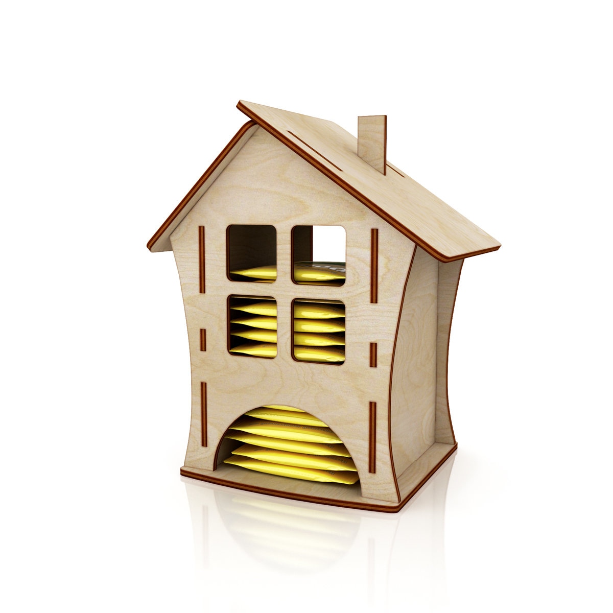 Tea house tea holder box tea bag dispenser tea bag holder Etsy