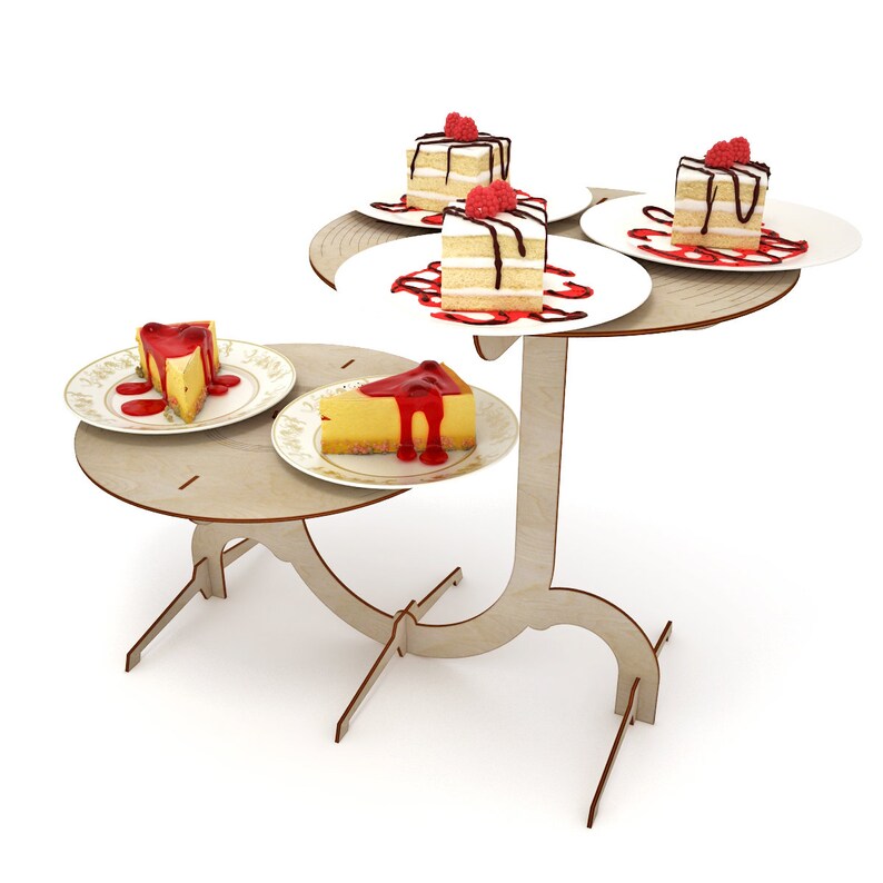 Download Cake stand vector for CNC svg vector file vector cut file ...