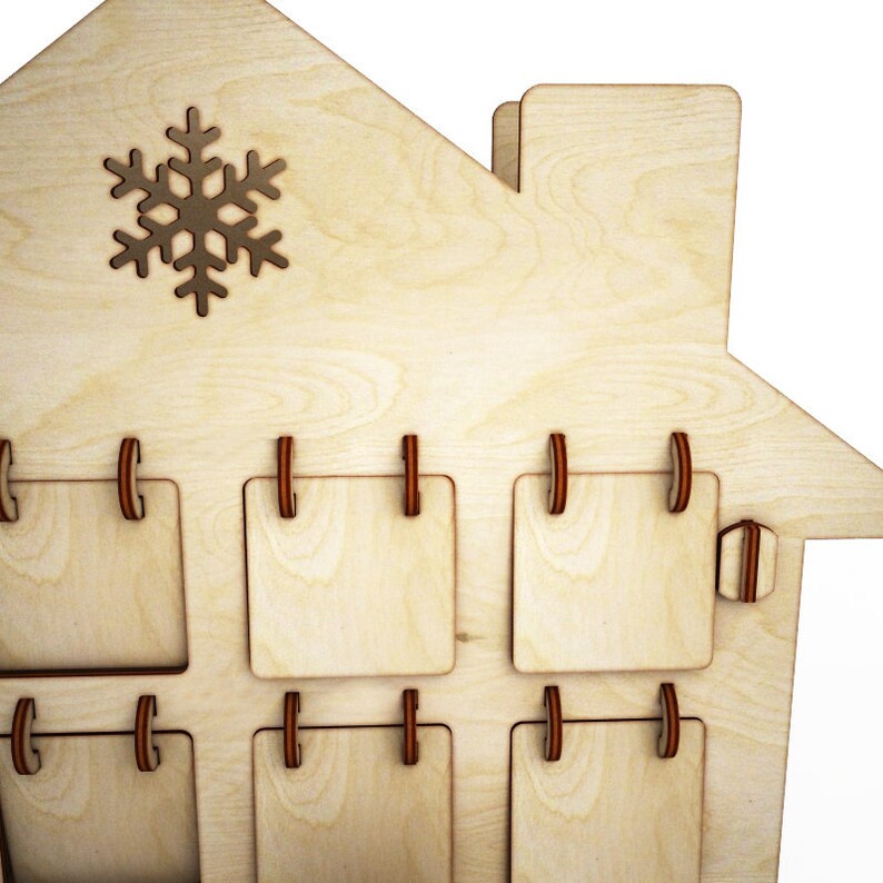 Advent Calendar 24 Day Vector for CNC Svg Vector File Vector Etsy